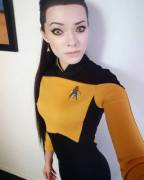 Joanie Brosas as Lt Commander Data