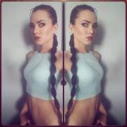 Joanie Brosas as Lara Croft