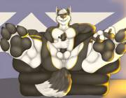 Some nice couch paws [3DiNoZ]