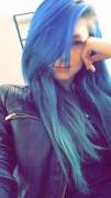 Blue hair