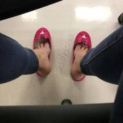 A little peek under my desk at school @sillysoles on instagram for more 