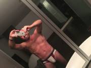 White and kinda tight...you like?