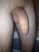 After edging for a while