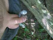 Out for a run and needed to cool off