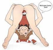 May playing with some Pokeballs (kiss-shooter)