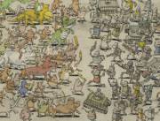 I would LOVE a onesie covered in characters from Dance Gavin Dance albums.