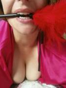 So a woman's body isn't sexy per se: her consent & will about her body being a sexual object is necessary too (& even more important erotically than her body). The authenticity of female inferiority makes that female consent & will authentic &