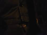 taking my little cock for a walk...