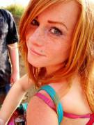 Red and freckles go hand in hand