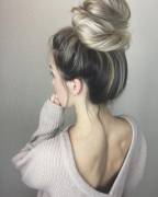 Evangelina Dubinetsky with a stunning loose up-do