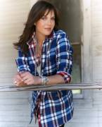 Mandy Moore wearing more than one flannel