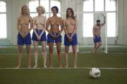 Topless soccer