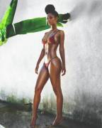 The body of a goddess