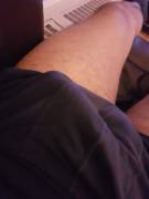 Thick in my blue boxers. Hi from Toronto