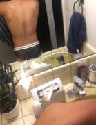 Tried on some lace before meeting up