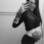 She was pregnant 8 months ago