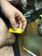 Soft and hard next to a full size bic... hoping some guys can put it to shame lol