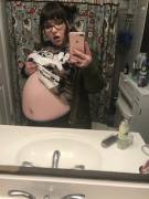 I think I ate too much.