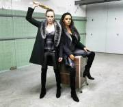 Caity Lotz & Maisie Sellers