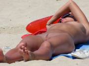 Getting an all over tan