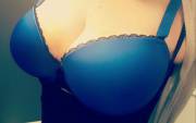 44D - Royal Blue Bra