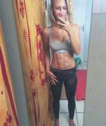 "no pain no gain" your cum will be her gains ;) (send me video or pic on dm)