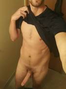 Sneaking off to the office bathroom