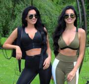 Green and Black twins