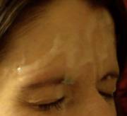 Good covering on her forehead