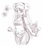 Pokemon, Rosa ready to battle