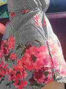 Showing off my trunk in the parking lot