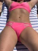 This could be the hottest mild photo of her that we have. That swimsuit blew my socks off.