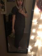 Can’t sleep so thought I’d get ready for my shift coming up. Then strip it back down [25F]