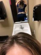 She’s must be working hard today