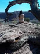 [Enjoying nature in my natural state, this time in Canyonlands!](x-post)
