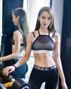 "Sylphlike Loli" in the gym