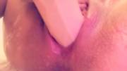 squirting dildo + squiring me