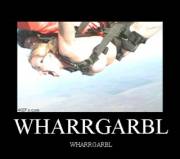 Wharrgarbl?  Wharrgarbl.  NSFW