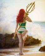 Mera walking away by Meg Turney