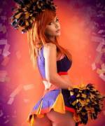 Upvoted because cosplaying