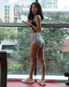 Beautiful legs, even better booty