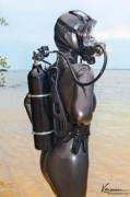 Latex scuba