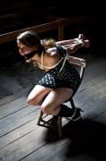 Tied to a chair