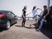 sassy girls ballbusting | Find, Make & Share Gfycat GIFs