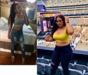 She’s really filling out...