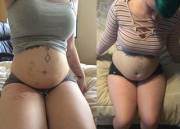 She's starting to grow pleasantly plump