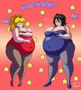 Peach and Rukia