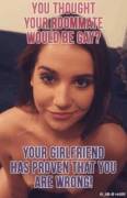 And you really thought your roommate is gay?!?