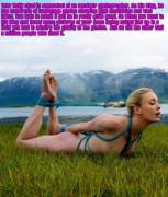 Mum bound for a blog. Caption by Yaomako