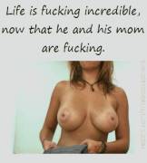 She's always been a fun mom.